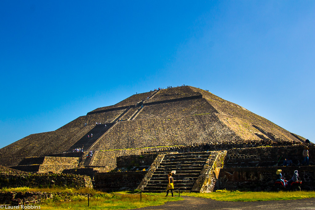 Teotihuacan pyramids near Mexico City are a UNESCO World Heritage Site and should be at the top of your list when you travel to Mexico.