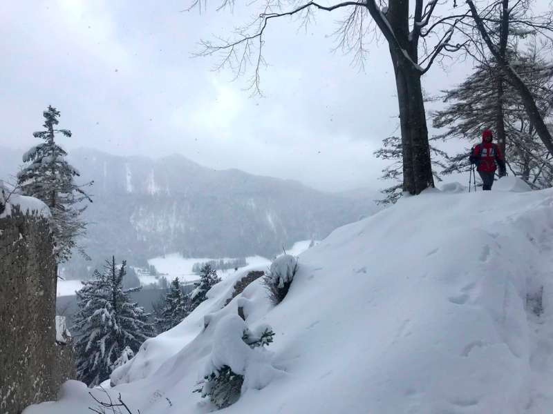 laurel on a short break during unexpected weather