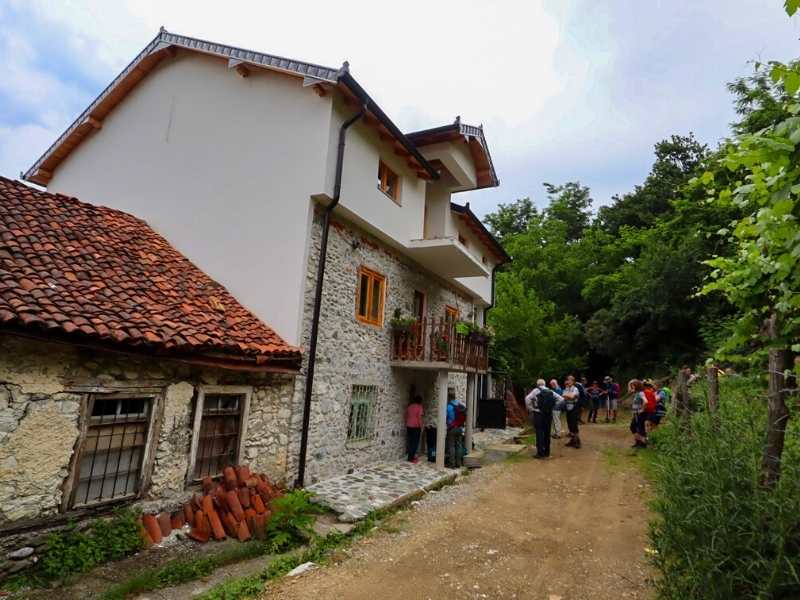 A typical guesthouse that you'll stay in on your Via Dinarica hiking tour