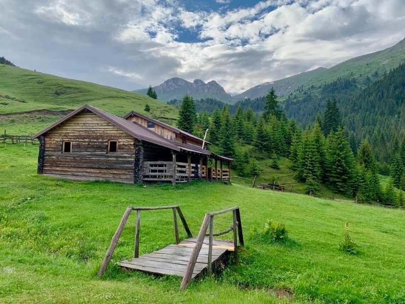 Milishevac, Kosovo on the Via Dinarica Hiking Route