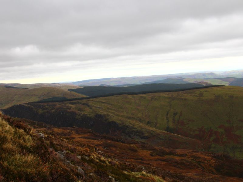 Wales, Cadir Idris views from the Glyndwr's Way walk