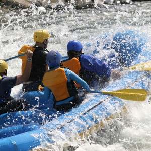 Chamonix is a great place for white water rafting