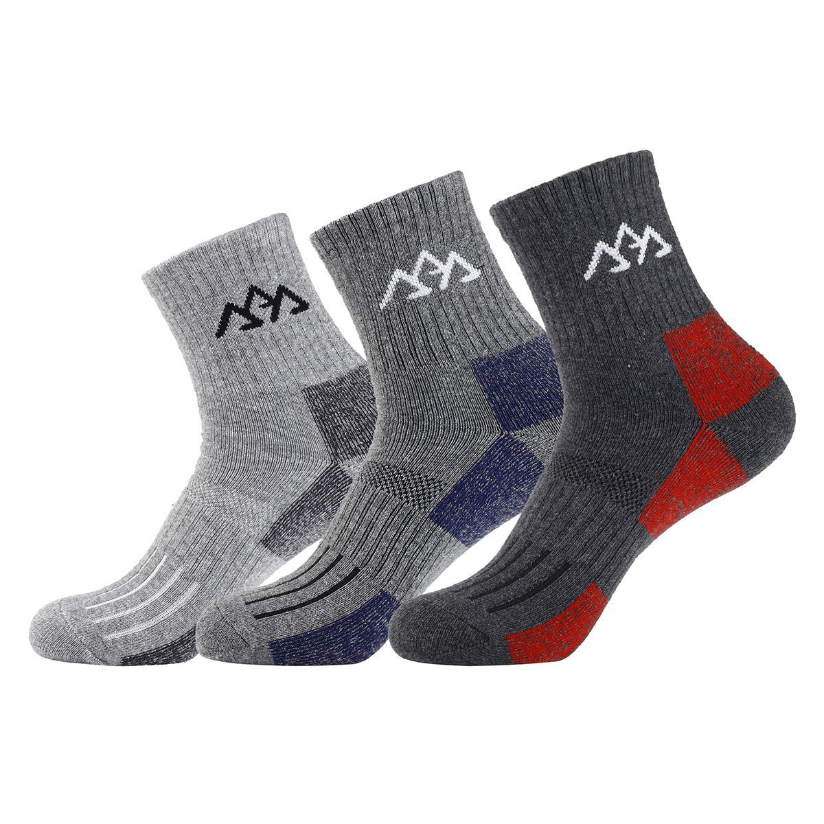 Wicking Cushion Thermal Crew Socks for Winter