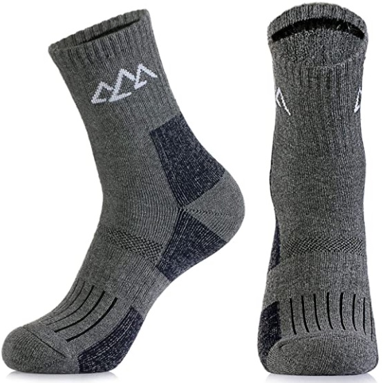 Wicking Cushion Therman Crew Socks