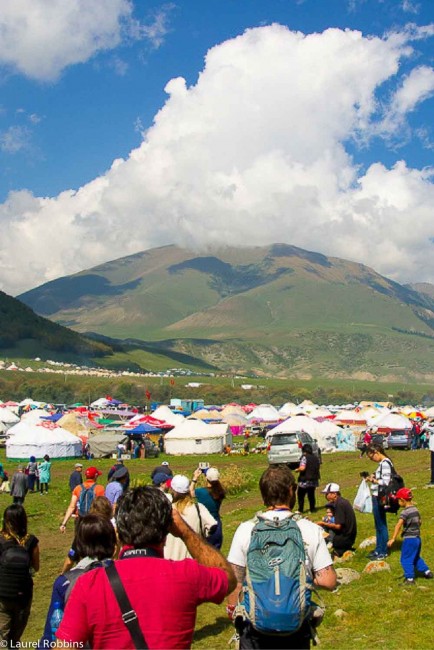 200 yurts at Kyrchyn for the World Nomad Games