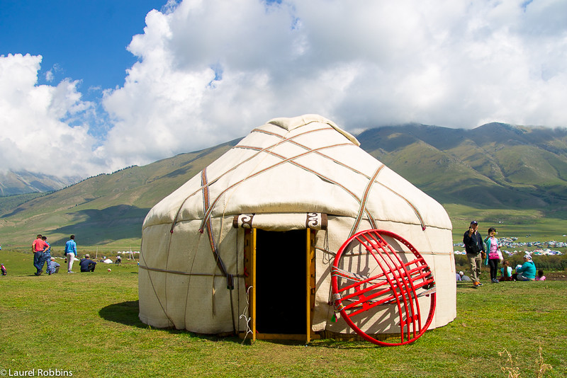 You'll find over 200 yurts at the World Nomad Games.