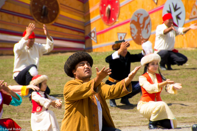 You'll find dance performances at the World Nomad Games.