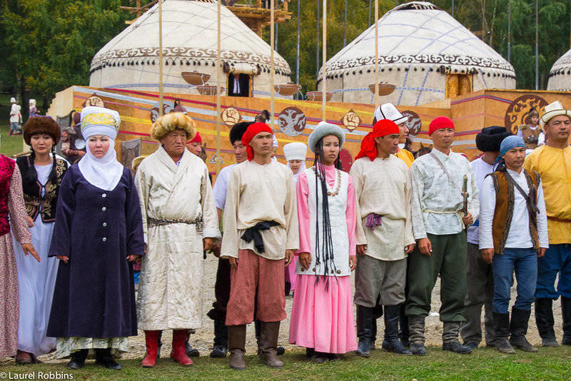 Cultural performance at the World Nomad Games