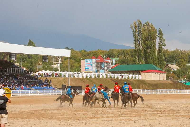 The World Nomad Games 2016 Kok-boru final. 