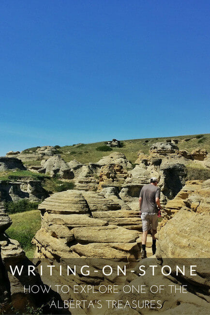 Writing-On-Stone Provincial Park in Alberta