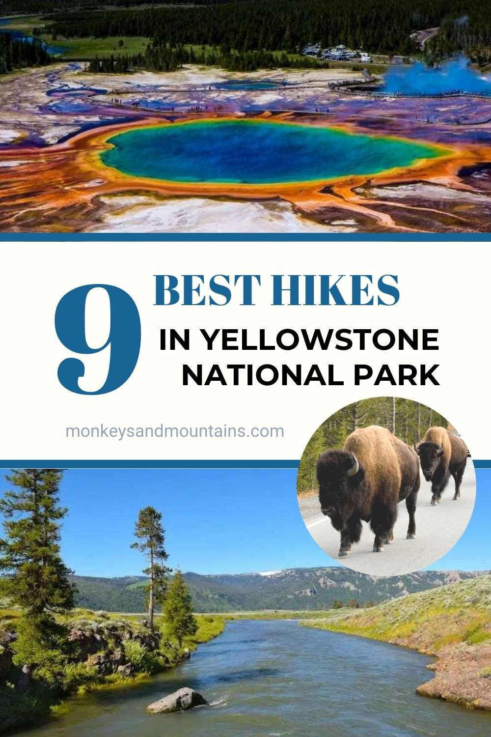 best hikes in Yellowstone National Park