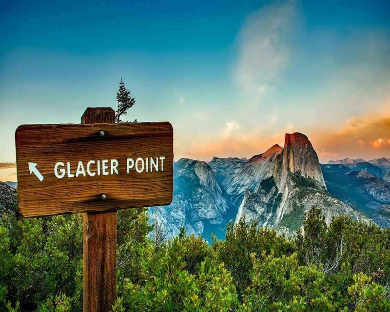 Glacier Point in Yosemite National Park offers one of the best viewpoints in the park