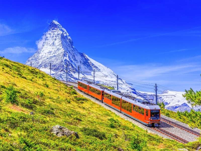 zermatt travel by train