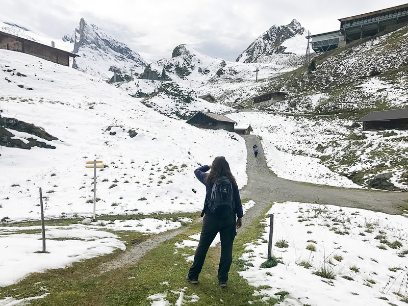 Hintertux Glacier is a hiking paradise in Zillertal, Tirol.