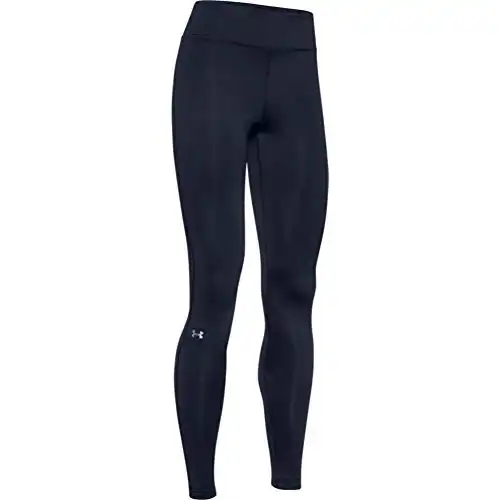 Under Armour Women’s ColdGear Authentic Compression Leggings,  Midnight Navy – X-Small