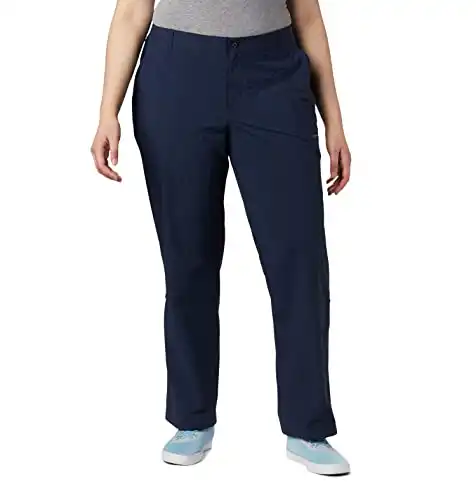 Columbia Women's Aruba Roll Up Pant, Collegiate Navy, 18W