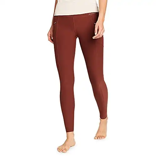 Eddie Bauer Women's Trail Tight Leggings – High Rise, Dark Sable X-Small