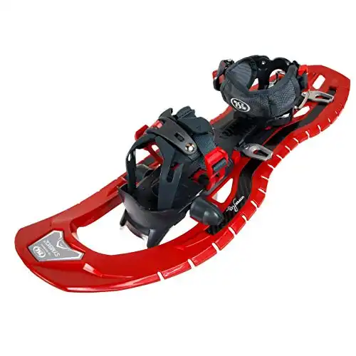 TSL Snowshoes Symbioz Elite Snowshoe, Red, Small/20.5-Inch