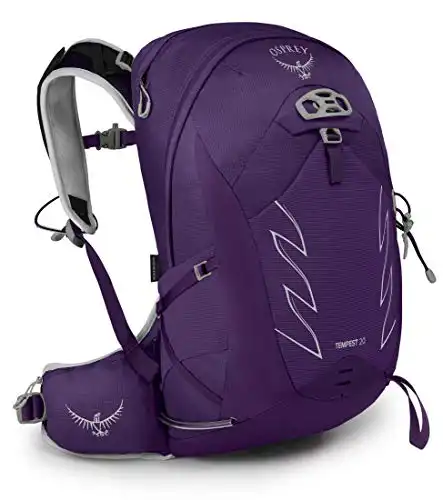 Osprey Tempest 20 Women's Hiking Backpack, Violac Purple, X-Small/Small