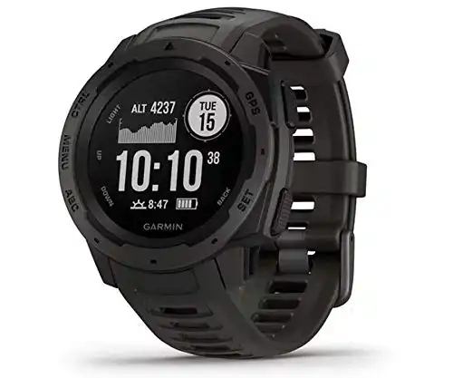 Garmin 010-02064-00 Instinct, Rugged Outdoor Watch with GPS