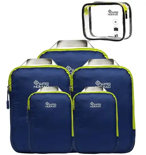 SUITEDNOMAD Compression Packing Cubes Set