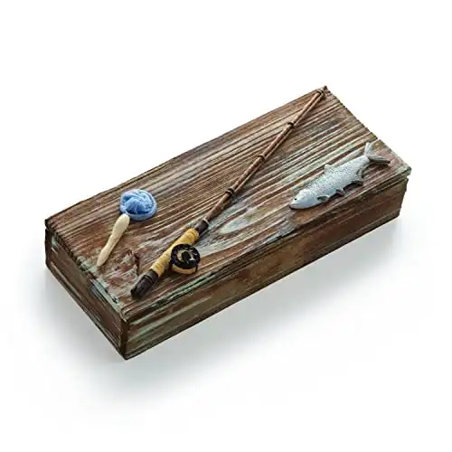 Rustic Wooden Keepsake Box