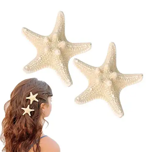 OBTANIM Beach Sea Star Hair Pins