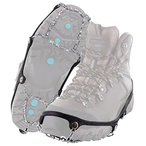 Yaktrax Diamond Grip All-Surface Traction Cleats for Walking on Ice and Snow