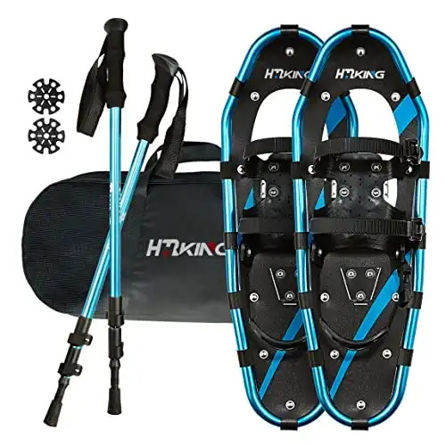 HRKING Lightweight Terrain Snowshoes Set